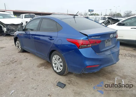 2021 Hyundai Accent Se z USA, uszkodzony, nr VIN 3KPC24A63ME146147